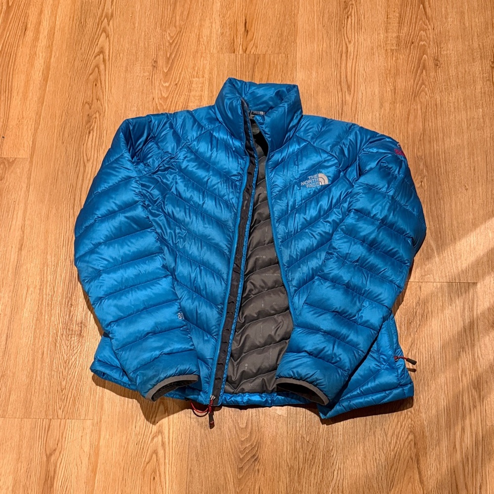 The North Face Teal Puffer Jacket